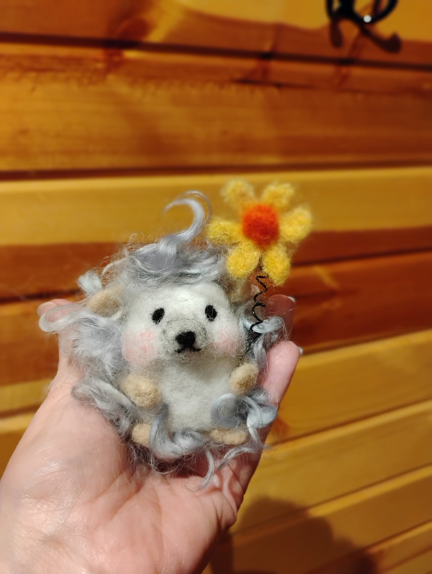 Hedgehog  Needle Felting Workshop — June 13th 12pm - 3:30 PM